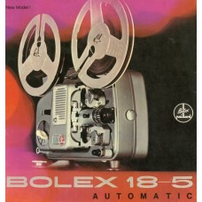 Bolex new model 18-5 automatic projector brochure info