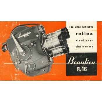 Beaulieu r16 reflex viewfinder cine camera instructions