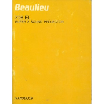 Beaulieu 708 el super 8 sound projector handbook manual