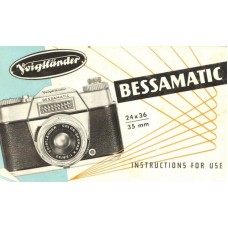 Voigtlander bessamatic single lens reflex camera manual