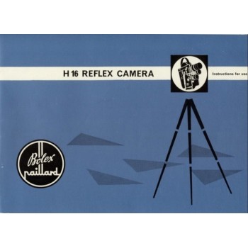 Bolex h16 reflex movie camera instructions for use 5 $