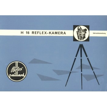 Bolex h16 reflex camera user instruction manual