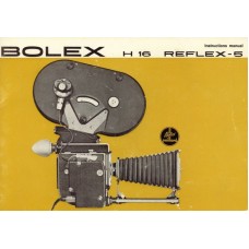 Bolex h16 reflex-5 camera instructions for use manual