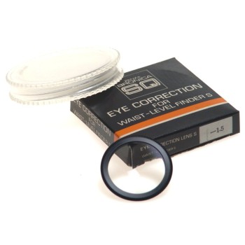 2x set BRONICA SQ WAIST FINDERS -1.5 EYE CORRECTION LENS S NEW pair 2 off