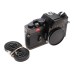 SLR Leica R3 Electronic Leitz Film camera body 35mm black with strap