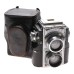 Contaflex TLR Zeiss Ikon 35mm 86024 Camera Sonnar F=5cm Lens black case
