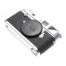Leica M2 Press release version 35mm film rangefinder camera chrome body