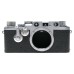 Leica IIIf film camera LTM red dial self timer red scale Elmar 3.5/50 mm lens