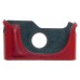 Arte Di Mano Red Half Case and Neck Strap For Leica M6 MP Rally Bordo Mint- Box