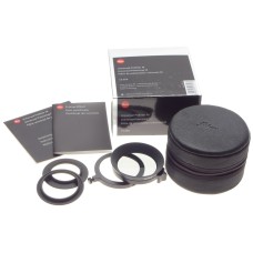 BOX Leica polarizing pol filter M 13356 universal swing out case e39 e46 adapter