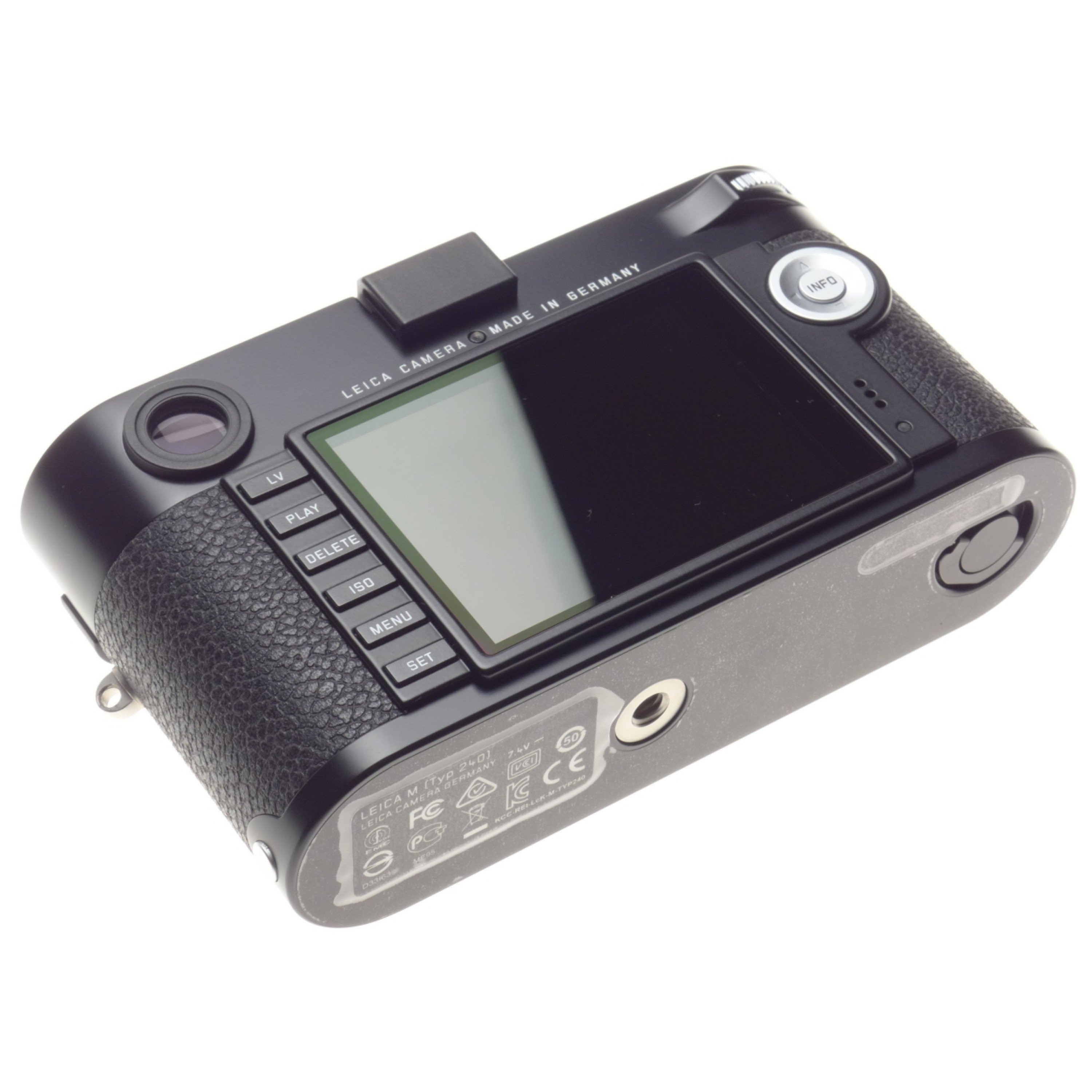 Buy leica m240 mint digital camera black body 10770 extra battery