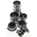 Nikon S2 rangefinder camera 5x Nippon Kogaku lenses 28,85,35,50,135mm rare kit