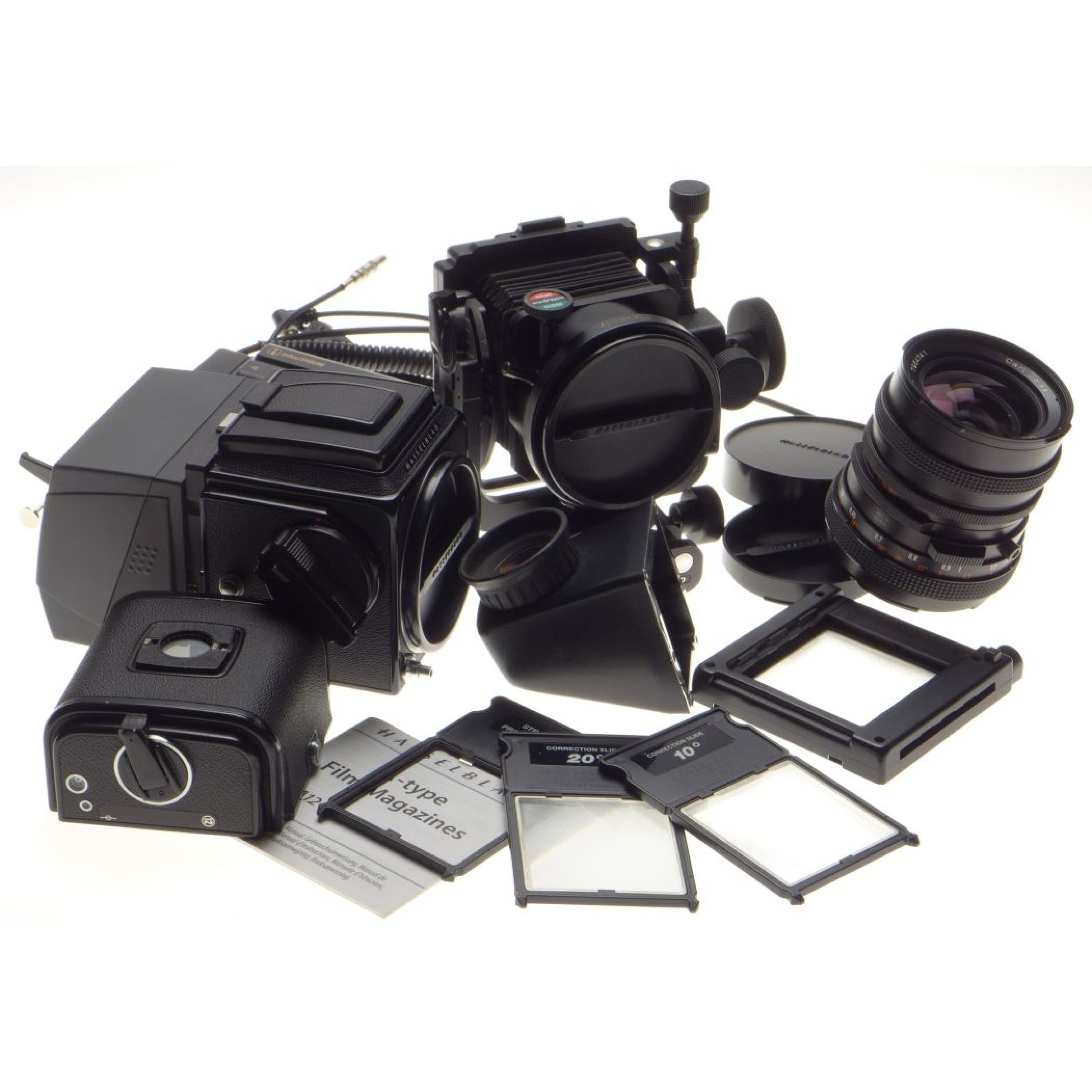 HASSELBLAD Flex body camera 500C/M Zeiss Distagon 4/50mm Sinar Emotion back  kit