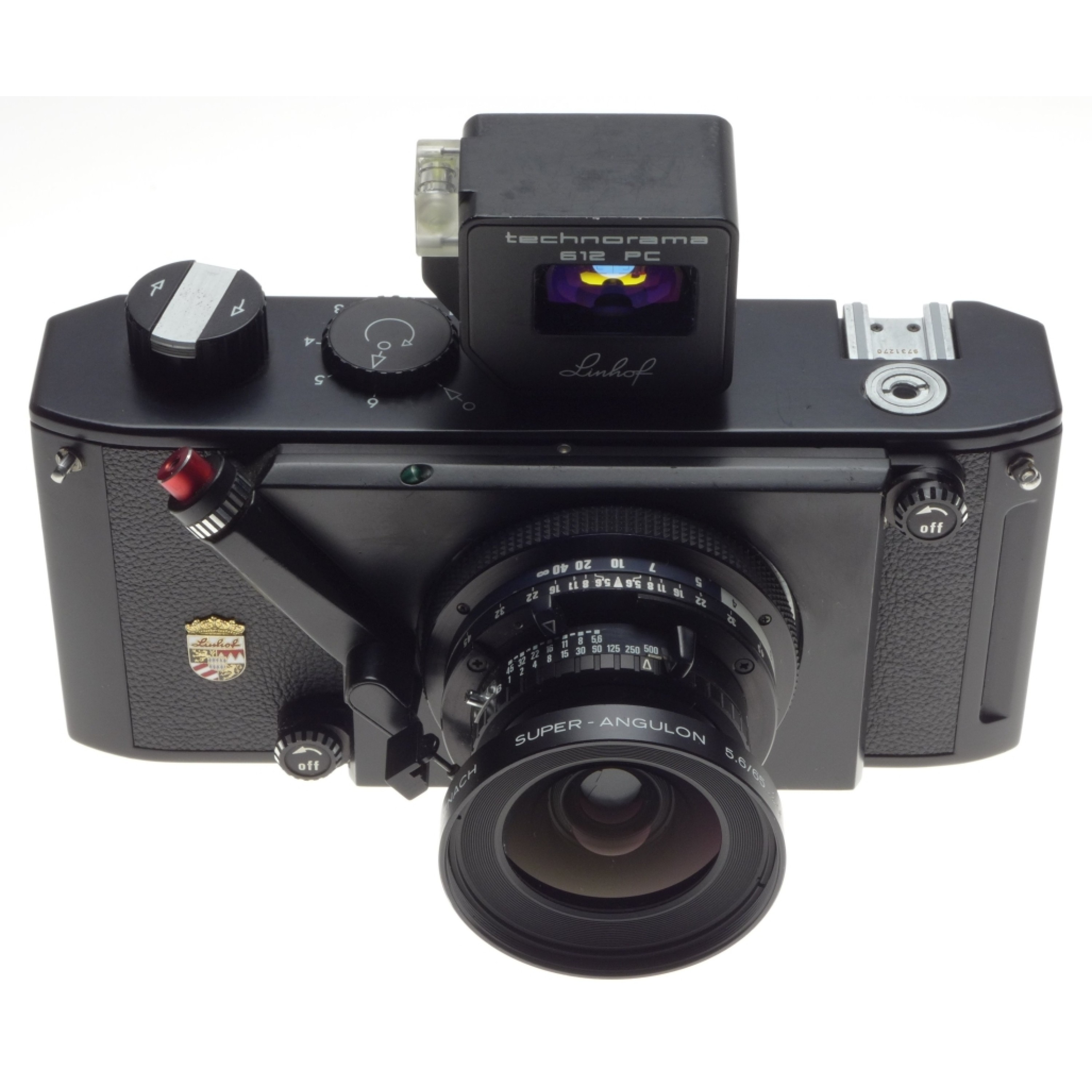 LINHOF Technorama 612 PC panoramic camera Super Angulon 5.6/65mm