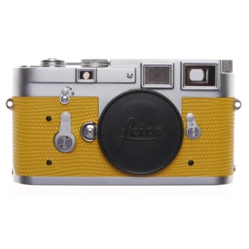 Leica M3 Just Serviced Rangefinder film camera body re skinned Yellow #1070645