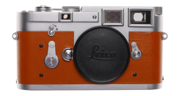 Leica M3 Just Serviced Rangefinder 35mm film camera body re skinned Tan  #1073095