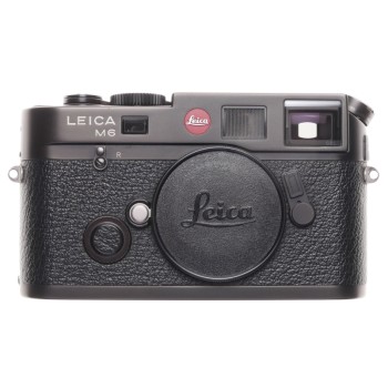 Leica M6 TTL Black Chrome 35mm Rangefinder film camera body perfect working used
