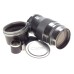 LEICA 39mm screw mount steel canon lens 13.5cm f=3.5 clean optics 3.5/135mm kit