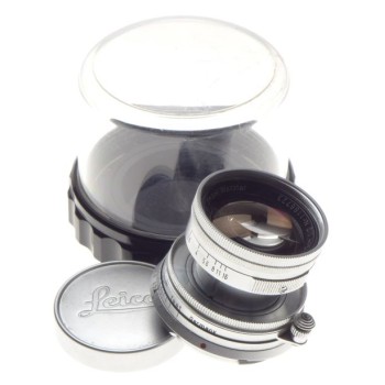 Collapsible Summicron f=5cm 1:2 Silver Chrome Leica lens 2/50mm Bayonet M coated