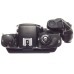 Leica R5 Black SLR vintage film camera 35mm including motor drive R cap strap