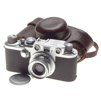 IIIf Leica 3F Chrome 35mm M39 Screw mount rangefinder f=3.5cm Summaron 3.5/35mm