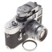 Just Servied CLA'd Leica M2 rangefinder SS camera Summicron 2/50 DR f=50mm close