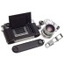 Leica RF M3 camera with DR Summicron 1:2/50mm macro goggles Leitz meter case kit