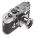 Elmar 2.8/50 f=50mm lens Leica M3 Chrome 35mm film camera rangefinder body CLEAN