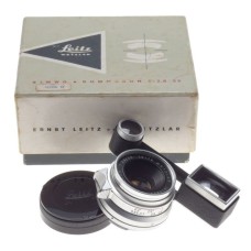 Leica SIMWO-M Germany Summaron 2.8/35 Rare Eyes F=35mm Mint Lens Box Museum Cond
