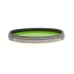 LEICA rangefinder camera lens filter 42mm GGr. Green chrome rim large rare cased