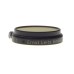 LEICA rangefinder camera lens filter yellow 1 used black frame snap on gelb hell