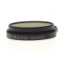 LEICA rangefinder camera lens filter yellow 1 used black frame snap on gelb hell
