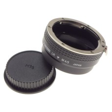 rayqual LR M4/3 Leica R mount Micro 4/3 camera lens adapterwith cap mint conditi