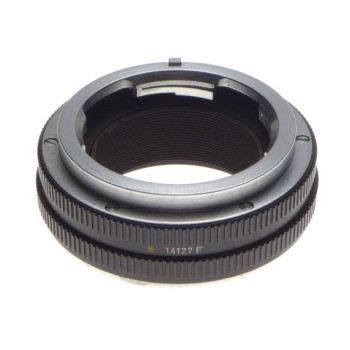 Leitz 14127 F Wezlar Black M To R Lens Adapter With Aperture Clean
