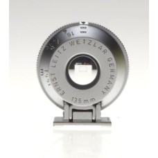 13.5cm Bright Line Chrome Leica Rangefinder Camera Viewfinder 135mm SHOOC Clean