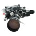 Bolex H16 reflex film camera Vario Switar 2.5 f=18-86mm EE zoom set