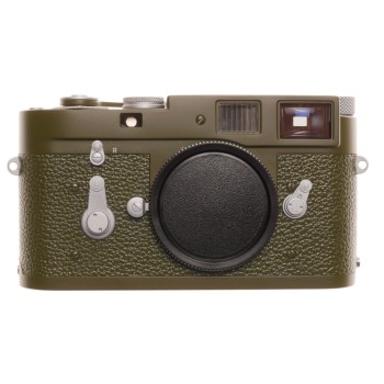 Leica Olive M2 Safari Re paint MINT improved view finder Just Serviced restored