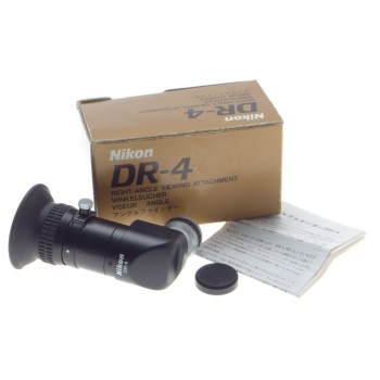 DR-4 RIGHT ANGLE SLR CAMERA VIEWFINDER NIKON VIEWER ATTACHMENT WINKELSUCHER BOX