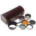 Rolleiflex Bay I Filter Kit Museum condition 2x Rolleinar Set 5x Lens Hood cased