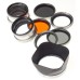 Rolleiflex Bay I Filter Kit Museum condition 2x Rolleinar Set 5x Lens Hood cased