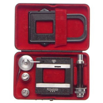 Rollei Rolleikin conversion kit from medium format to 35mm standard in hard case