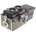 Grey Rolleiflex T 120mm film camera waist level finder Zeiss Tessar 1:3.5/75mm
