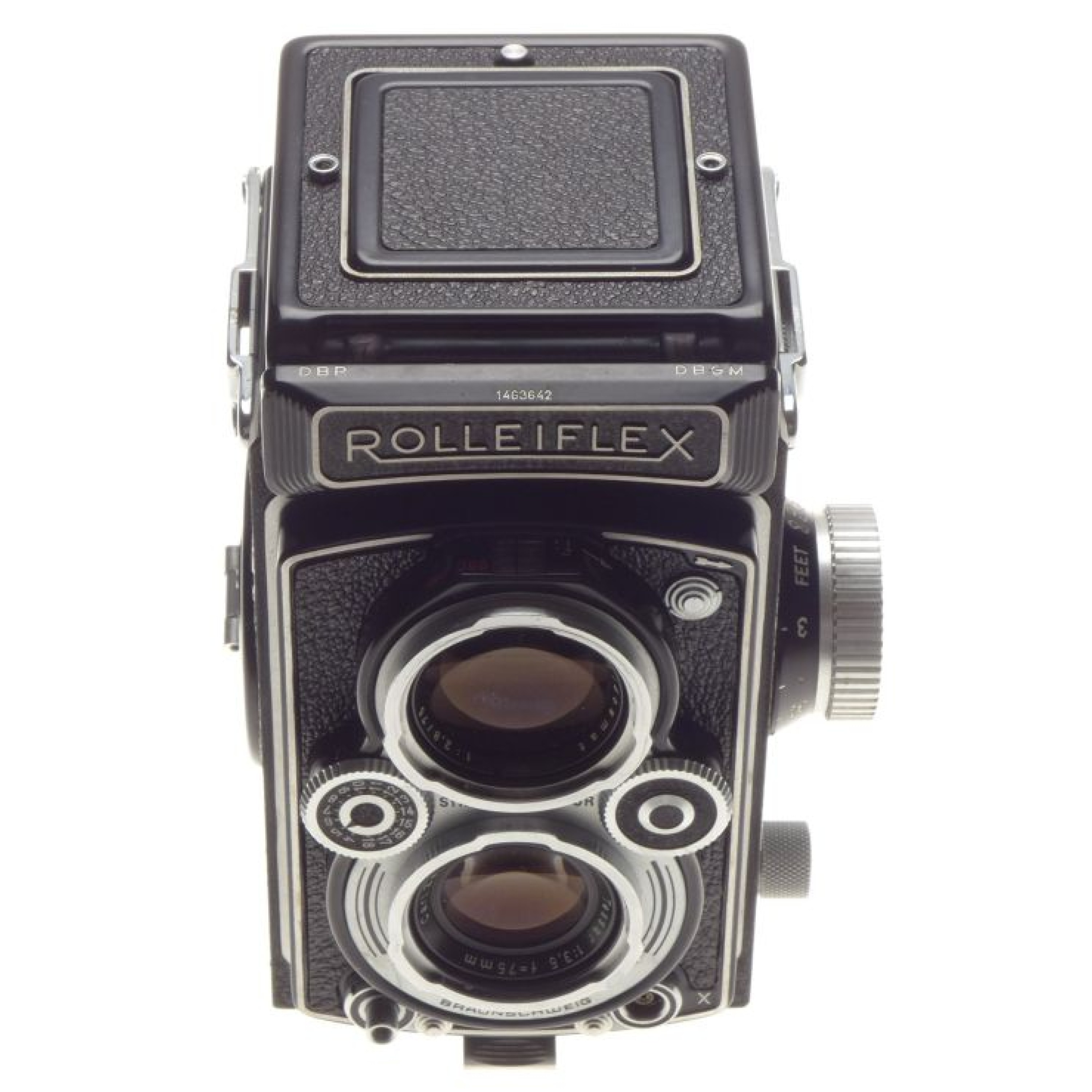 Buy rolleiflex tlr carl zeiss tessar 1:3,5 f=75mm clean coated