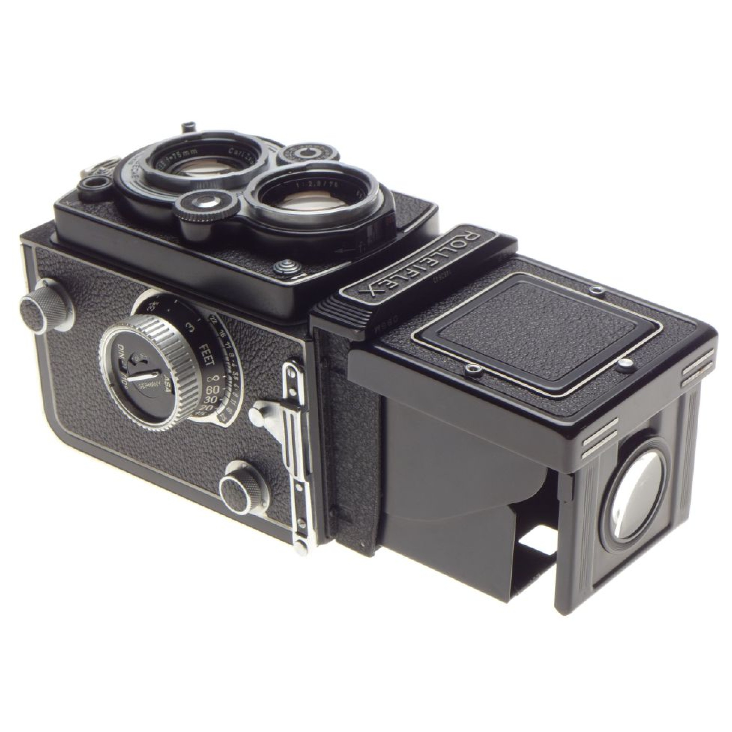 Buy rolleiflex tlr carl zeiss tessar 1:3,5 f=75mm clean coated