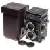 Rolleicord TLR 120 film medium format camera Xenar 3.5/75mm Schneider lens cased