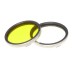 Rolleiflex RIII Filter 2.8F Planar Xenar UV 0,5 filter Yellow -1,5 R3 clean used