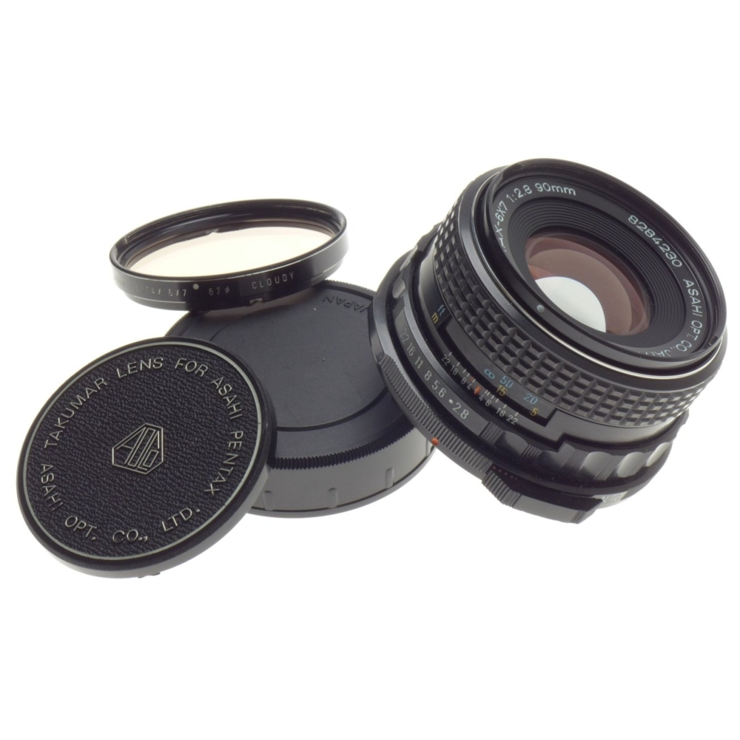 バケペン　ASAHI PENTAX 6×7 smc 1:2:8 SMC Pentax 67 90mm F2.8 Lens