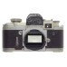 MODEL 6b ALPA REFLEX 35mm VINTAGE FILM CAMERA SLR MANUAL PAPERS CAP USED BODY 6B