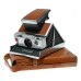 Polaroid SX-70 vintage camera set original with leather case