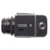 Hasselblad 500 C/M chrome with Zeiss Planar2.8 f=80mm black lens 500CM A16 Back
